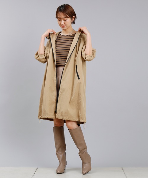 DouDou（ドゥドゥ）の「ロングブーツ（ブーツ・レディース・ブラック/ブラウン/ベージュ・M/L）」の7枚目の写真