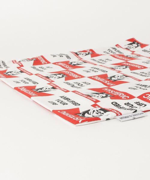 HYSTERIC GLAMOUR（ヒステリックグラマー）の「SEE NO EVIL トート（トートバッグ・メンズ・レッド/グリーン・FREE）」の6枚目の写真