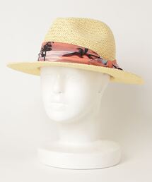 MAISON SCOTCH | プリントスカーフ ストローハット【156319】(ハット)