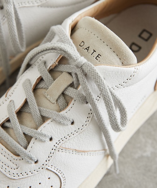 D.A.T.E.(デイト)の「【D.A.T.E.】別注ローカットスニーカー WH(スニーカー・レディース・ホワイト・38/37/39/36)」の9枚目の写真