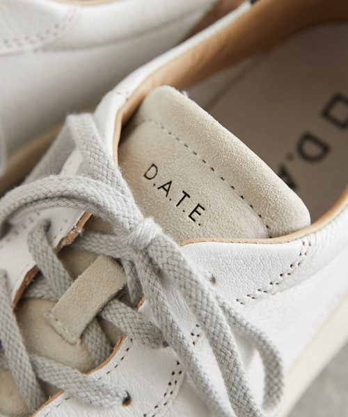D.A.T.E.(デイト)の「【D.A.T.E.】別注ローカットスニーカー WH(スニーカー・レディース・ホワイト・38/37/39/36)」の8枚目の写真
