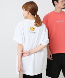 THE YOUTHLESS（ザユースレス）の「【YOUTHLESS×JOURNAL STANDARD】別注 ニコチャン バック 刺繍Tシャツ/ワッペン（Tシャツ/カットソー）」