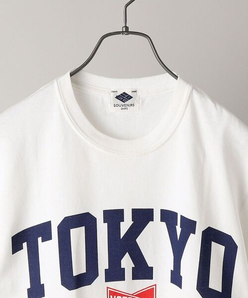 SHIPS(シップス)の「【SHIPS別注】VOTE MAKE NEW CLOTHES: TOKYO ロゴプリント Tシャツ(Tシャツ/カットソー・メンズ・ホワイト/ネイビー/ブラック・SMALL/MEDIUM/X-LARGE/LARGE)」の5枚目の写真