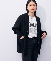 ボックスシルエットカーディガン