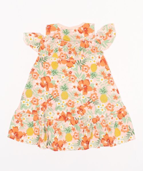 DILASH（ディラッシュ）の「肩開き2WAY花柄ワンピース（ワンピース・キッズ・ピンク/イエロー・100/110/120/130/140/90/80）」の10枚目の写真