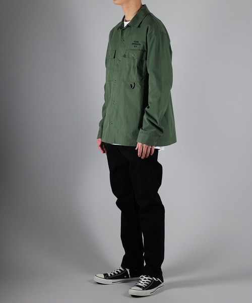 NUMBER (N)INE（ナンバーナイン）の「MILITARY SHIRT / ミリタリーシャツ（シャツ/ブラウス・メンズ・ネイビー/オリーブ/ブラック・2/4/3）」の19枚目の写真