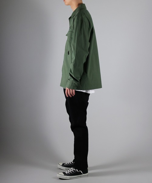 NUMBER (N)INE（ナンバーナイン）の「MILITARY SHIRT / ミリタリーシャツ（シャツ/ブラウス・メンズ・ネイビー/オリーブ/ブラック・2/4/3）」の18枚目の写真