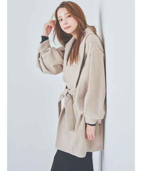 LAGUNAMOON（ラグナムーン）の「ボトルネックウエストリブニットプルオーバー（ニット/セーター・レディース・アイボリー/ブラック/バーガンディー/モカ・FREE）」の11枚目の写真