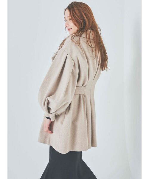 LAGUNAMOON（ラグナムーン）の「ボトルネックウエストリブニットプルオーバー（ニット/セーター・レディース・アイボリー/ブラック/バーガンディー/モカ・FREE）」の9枚目の写真