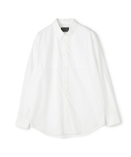 TOMORROWLAND (トゥモローランド)の「コットンタイプライター ショルダーパッチシャツ(シャツ/ブラウス・メンズ・ホワイト・S/M/XS)」の1枚目の写真