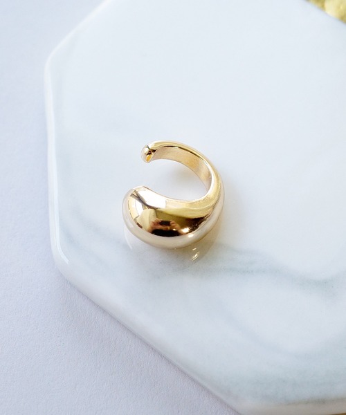 SIGNAL（シグナル）の「【SIGNAL/シグナル】Bold Line Ear Cuff / ボールドラインイヤーカフ（イヤーカフ・レディース・シルバー/ゴールド・FREE）」の13枚目の写真