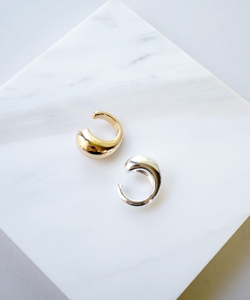 SIGNAL（シグナル）の「【SIGNAL/シグナル】Bold Line Ear Cuff / ボールドラインイヤーカフ（イヤーカフ・レディース・シルバー/ゴールド・FREE）」の14枚目の写真