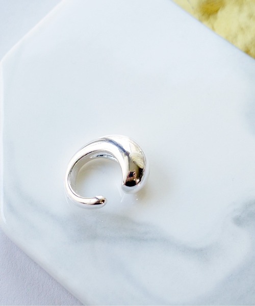SIGNAL（シグナル）の「【SIGNAL/シグナル】Bold Line Ear Cuff / ボールドラインイヤーカフ（イヤーカフ・レディース・シルバー/ゴールド・FREE）」の20枚目の写真