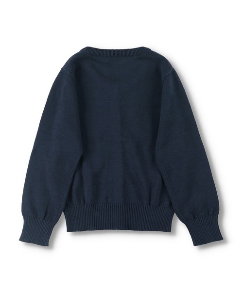 BRANSHES(ブランシェス)の「シンプルカーディガン(ニット/セーター・キッズ・レッド/ネイビー/アイボリー・M/L/S/XL)」の19枚目の写真