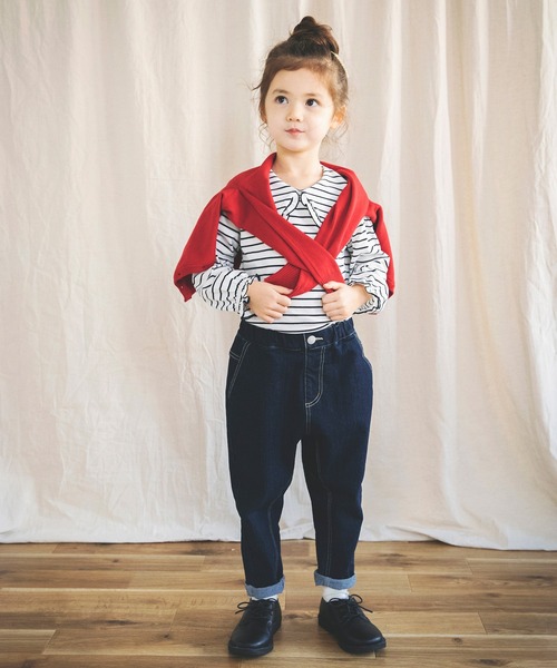 BRANSHES(ブランシェス)の「シンプルカーディガン(ニット/セーター・キッズ・レッド/ネイビー/アイボリー・M/L/S/XL)」の18枚目の写真