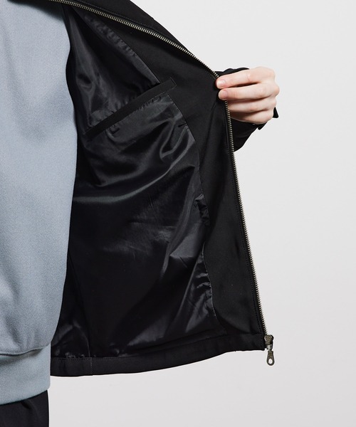 JUNRED(ジュンレッド)の「スタンドカラービッグCPOブルゾン(ブルゾン・メンズ・ブラック/カーキ・S/M/L)」の11枚目の写真