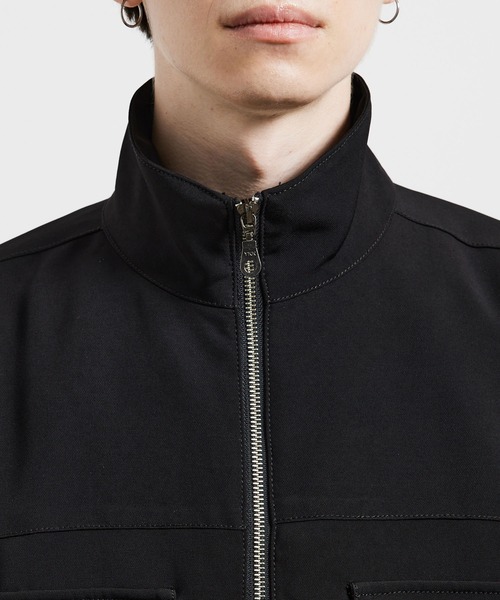 JUNRED(ジュンレッド)の「スタンドカラービッグCPOブルゾン(ブルゾン・メンズ・ブラック/カーキ・S/M/L)」の6枚目の写真