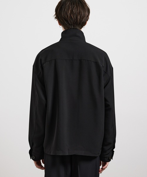 JUNRED(ジュンレッド)の「スタンドカラービッグCPOブルゾン(ブルゾン・メンズ・ブラック/カーキ・S/M/L)」の4枚目の写真