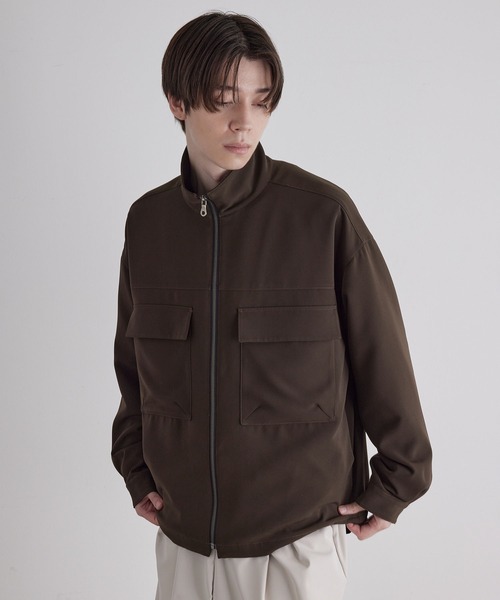 JUNRED(ジュンレッド)の「スタンドカラービッグCPOブルゾン(ブルゾン・メンズ・ブラック/カーキ・S/M/L)」の22枚目の写真