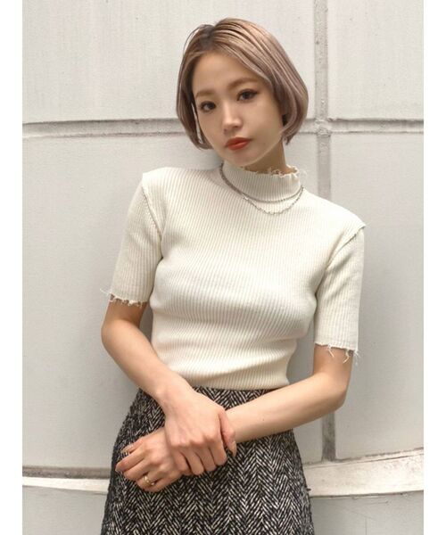 EMODA（エモダ）の「ダブルチェーンネックレス（ネックレス・レディース・シルバー/ゴールド・FREE）」の4枚目の写真