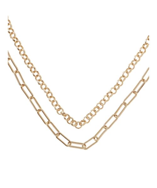 EMODA（エモダ）の「ダブルチェーンネックレス（ネックレス・レディース・シルバー/ゴールド・FREE）」の11枚目の写真