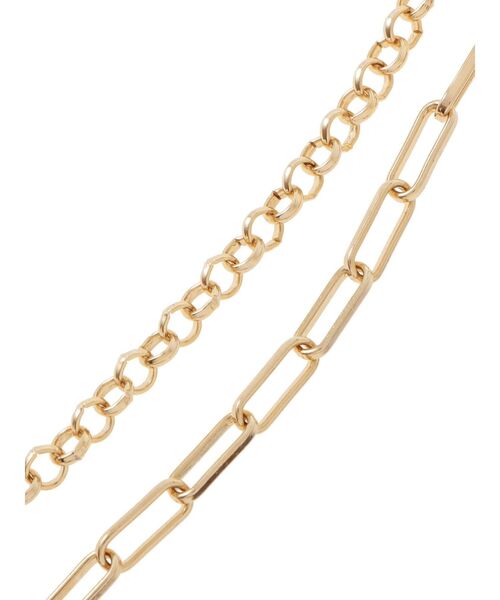 EMODA（エモダ）の「ダブルチェーンネックレス（ネックレス・レディース・シルバー/ゴールド・FREE）」の12枚目の写真