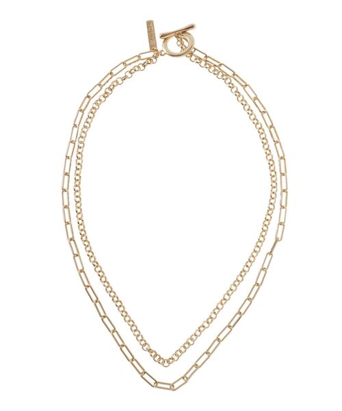 EMODA（エモダ）の「ダブルチェーンネックレス（ネックレス・レディース・シルバー/ゴールド・FREE）」の15枚目の写真