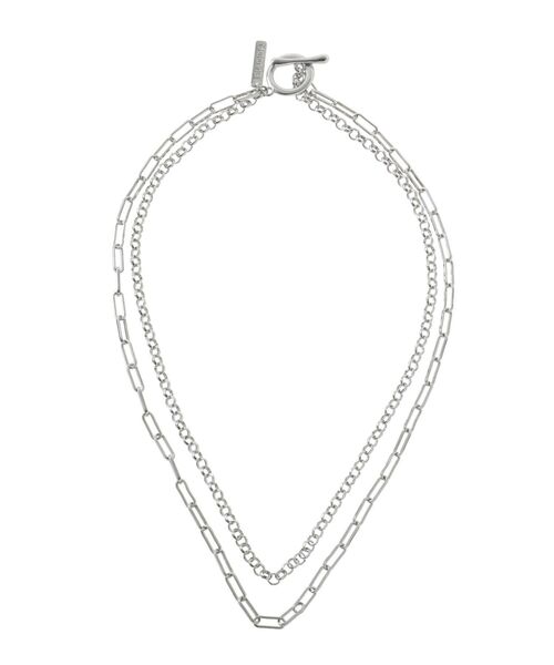 EMODA（エモダ）の「ダブルチェーンネックレス（ネックレス・レディース・シルバー/ゴールド・FREE）」の20枚目の写真