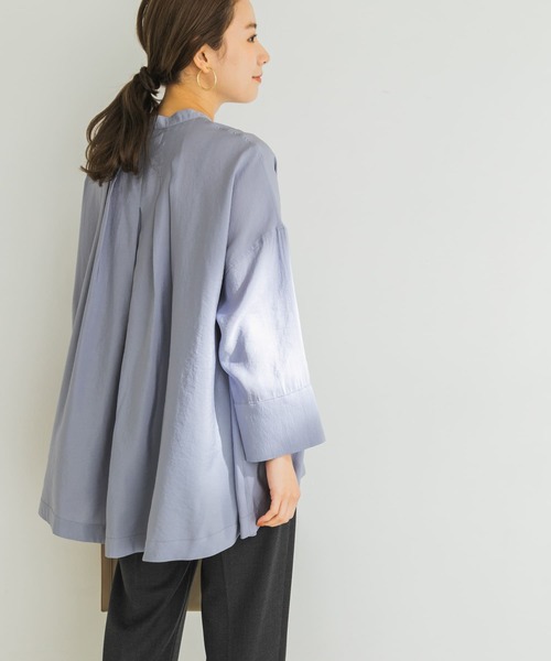 URBAN RESEARCH(アーバンリサーチ)の「フロントデザインドルマンブラウス(Tシャツ/カットソー・レディース・ブラック/ブラウン/ブルー系その他/オフホワイト・FREE)」の13枚目の写真