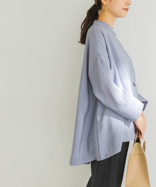 URBAN RESEARCH(アーバンリサーチ)の「フロントデザインドルマンブラウス(Tシャツ/カットソー・レディース・ブラック/ブラウン/ブルー系その他/オフホワイト・FREE)」の14枚目の写真