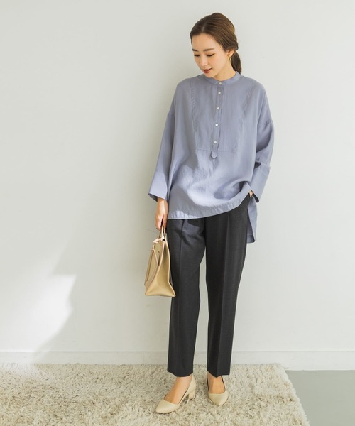 URBAN RESEARCH(アーバンリサーチ)の「フロントデザインドルマンブラウス(Tシャツ/カットソー・レディース・ブラック/ブラウン/ブルー系その他/オフホワイト・FREE)」の15枚目の写真