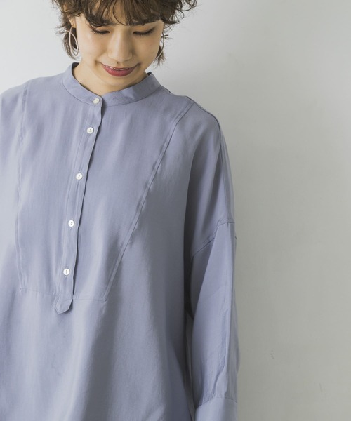 URBAN RESEARCH(アーバンリサーチ)の「フロントデザインドルマンブラウス(Tシャツ/カットソー・レディース・ブラック/ブラウン/ブルー系その他/オフホワイト・FREE)」の16枚目の写真