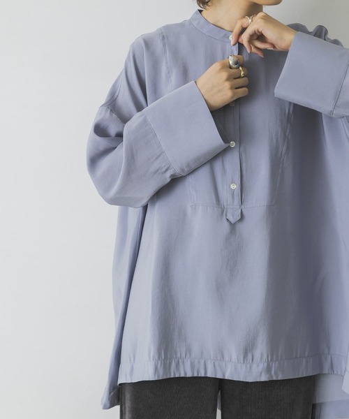 URBAN RESEARCH(アーバンリサーチ)の「フロントデザインドルマンブラウス(Tシャツ/カットソー・レディース・ブラック/ブラウン/ブルー系その他/オフホワイト・FREE)」の18枚目の写真