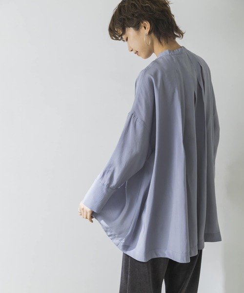 URBAN RESEARCH(アーバンリサーチ)の「フロントデザインドルマンブラウス(Tシャツ/カットソー・レディース・ブラック/ブラウン/ブルー系その他/オフホワイト・FREE)」の21枚目の写真