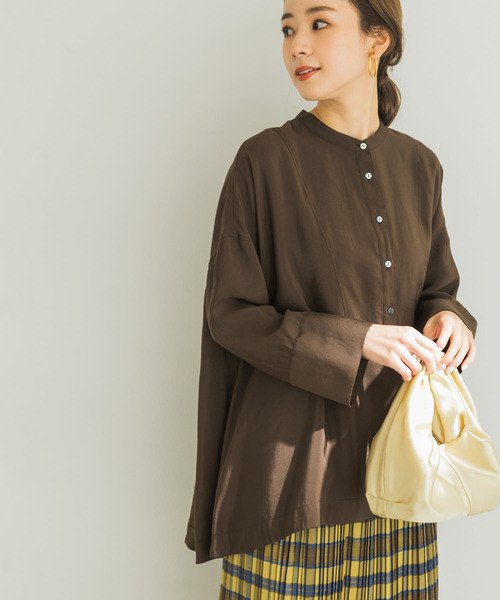 URBAN RESEARCH(アーバンリサーチ)の「フロントデザインドルマンブラウス(Tシャツ/カットソー・レディース・ブラック/ブラウン/ブルー系その他/オフホワイト・FREE)」の7枚目の写真