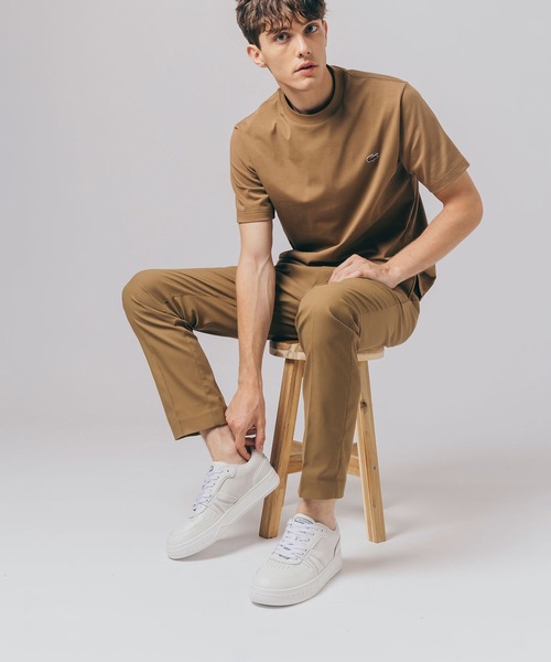 LACOSTE（ラコステ）の「メンズ L001 0321 1（スニーカー・メンズ・ホワイト/オフホワイト/ホワイト×グリーン/ホワイト×パープル・25.5cm/26.5cm/26.0cm/27.0cm/28.0cm/28.5cm/25.0cm）」の5枚目の写真