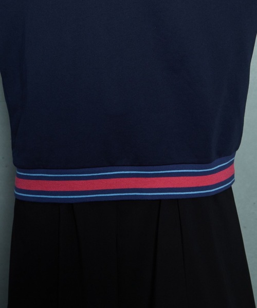 FRAPBOIS（フラボア）の「FRAPBOIS×BRANIFF INTERNATIONAL スウェット（スウェット・レディース・ネイビー/グリーン・1/2）」の15枚目の写真