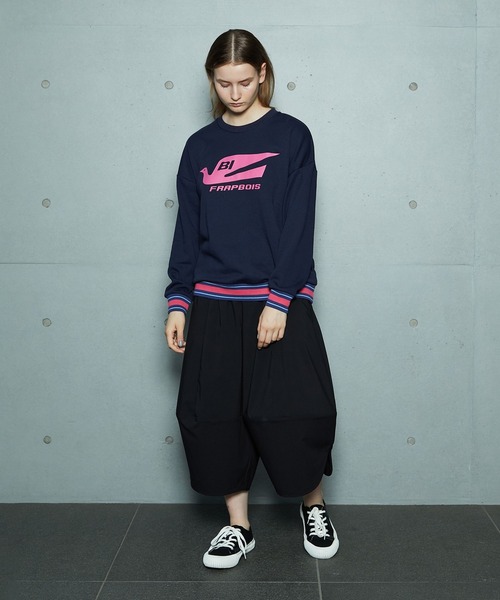 FRAPBOIS（フラボア）の「FRAPBOIS×BRANIFF INTERNATIONAL スウェット（スウェット・レディース・ネイビー/グリーン・1/2）」の13枚目の写真