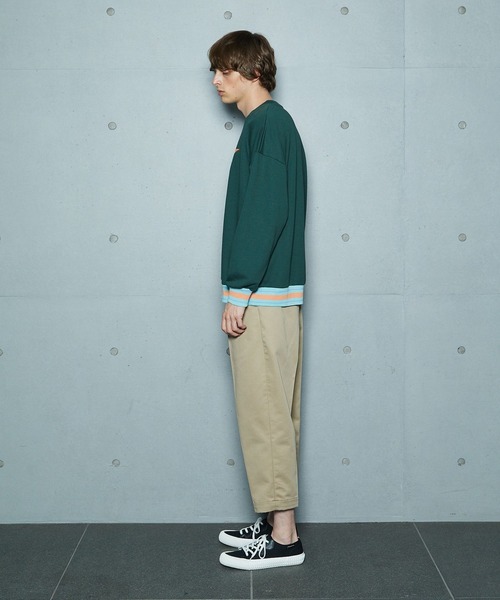 FRAPBOIS（フラボア）の「FRAPBOIS×BRANIFF INTERNATIONAL スウェット（スウェット・レディース・ネイビー/グリーン・1/2）」の20枚目の写真