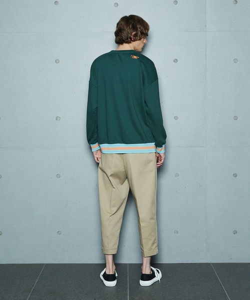 FRAPBOIS（フラボア）の「FRAPBOIS×BRANIFF INTERNATIONAL スウェット（スウェット・レディース・ネイビー/グリーン・1/2）」の17枚目の写真