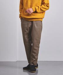 UNITED ARROWS | <UNITED ARROWS> ポリエステル ツイード ワイドテーパード 1プリーツ(その他パンツ)