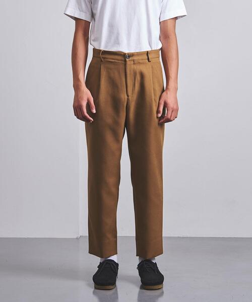 UNITED ARROWS（ユナイテッドアローズ）の「＜UNITED ARROWS＞ ポリエステル ツイード ワイドテーパード 1プリーツ（その他パンツ・メンズ・ベージュ/ネイビー/オレンジ系その他・XL/S/M/L）」の6枚目の写真