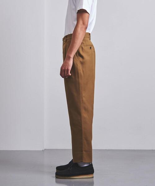 UNITED ARROWS（ユナイテッドアローズ）の「＜UNITED ARROWS＞ ポリエステル ツイード ワイドテーパード 1プリーツ（その他パンツ・メンズ・ベージュ/ネイビー/オレンジ系その他・XL/S/M/L）」の8枚目の写真
