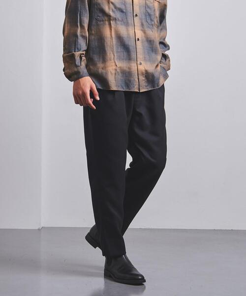 UNITED ARROWS（ユナイテッドアローズ）の「＜UNITED ARROWS＞ ポリエステル ツイード ワイドテーパード 1プリーツ（その他パンツ・メンズ・ベージュ/ネイビー/オレンジ系その他・XL/S/M/L）」の19枚目の写真