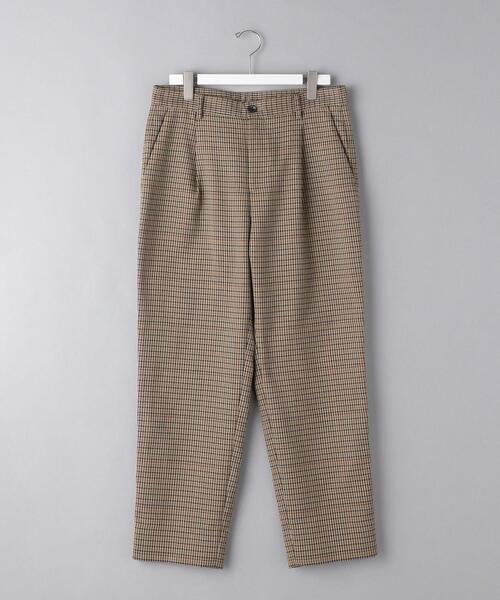 UNITED ARROWS（ユナイテッドアローズ）の「＜UNITED ARROWS＞ ポリエステル ツイード ワイドテーパード 1プリーツ（その他パンツ・メンズ・ベージュ/ネイビー/オレンジ系その他・XL/S/M/L）」の15枚目の写真
