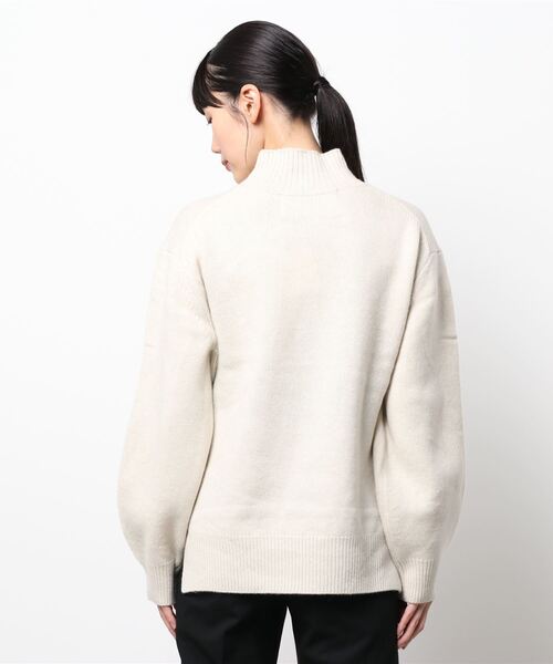 ADAWAS（アダワズ）の「【ADAWAS】〈別注〉カシミヤブレンド ニットプルオーバー WOMEN（ニット/セーター・レディース・ベージュ/グレー/ブラウン・FREE）」の4枚目の写真