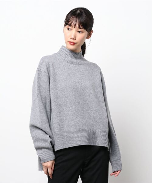 ADAWAS（アダワズ）の「【ADAWAS】〈別注〉カシミヤブレンド ニットプルオーバー WOMEN（ニット/セーター・レディース・ベージュ/グレー/ブラウン・FREE）」の6枚目の写真