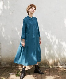 idem | side frill shirt onepiece/サイドフリルシャツワンピース(ワンピース)