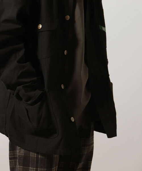 KEY(キイ)の「【KEY/キー】DUCK COVERALL カバーオール(カバーオール・メンズ・ブラウン/ブラック・MEDIUM/LARGE)」の7枚目の写真