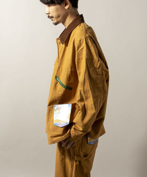 KEY(キイ)の「【KEY/キー】DUCK COVERALL カバーオール(カバーオール・メンズ・ブラウン/ブラック・MEDIUM/LARGE)」の17枚目の写真